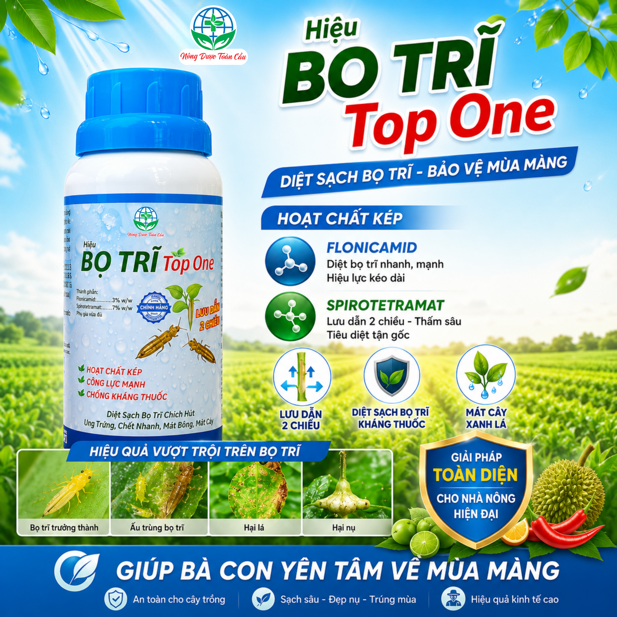 Bọ trĩ top one ads