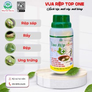 VUA RỆP TOP ONE DINOFU 30SC- Sạch rệp, mát cây, mát bông (240ml)